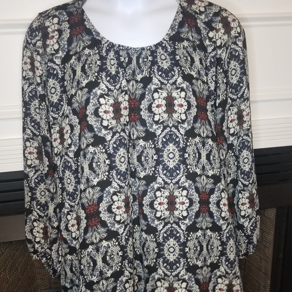 Black and white print dress by Rue 21 size 1X
